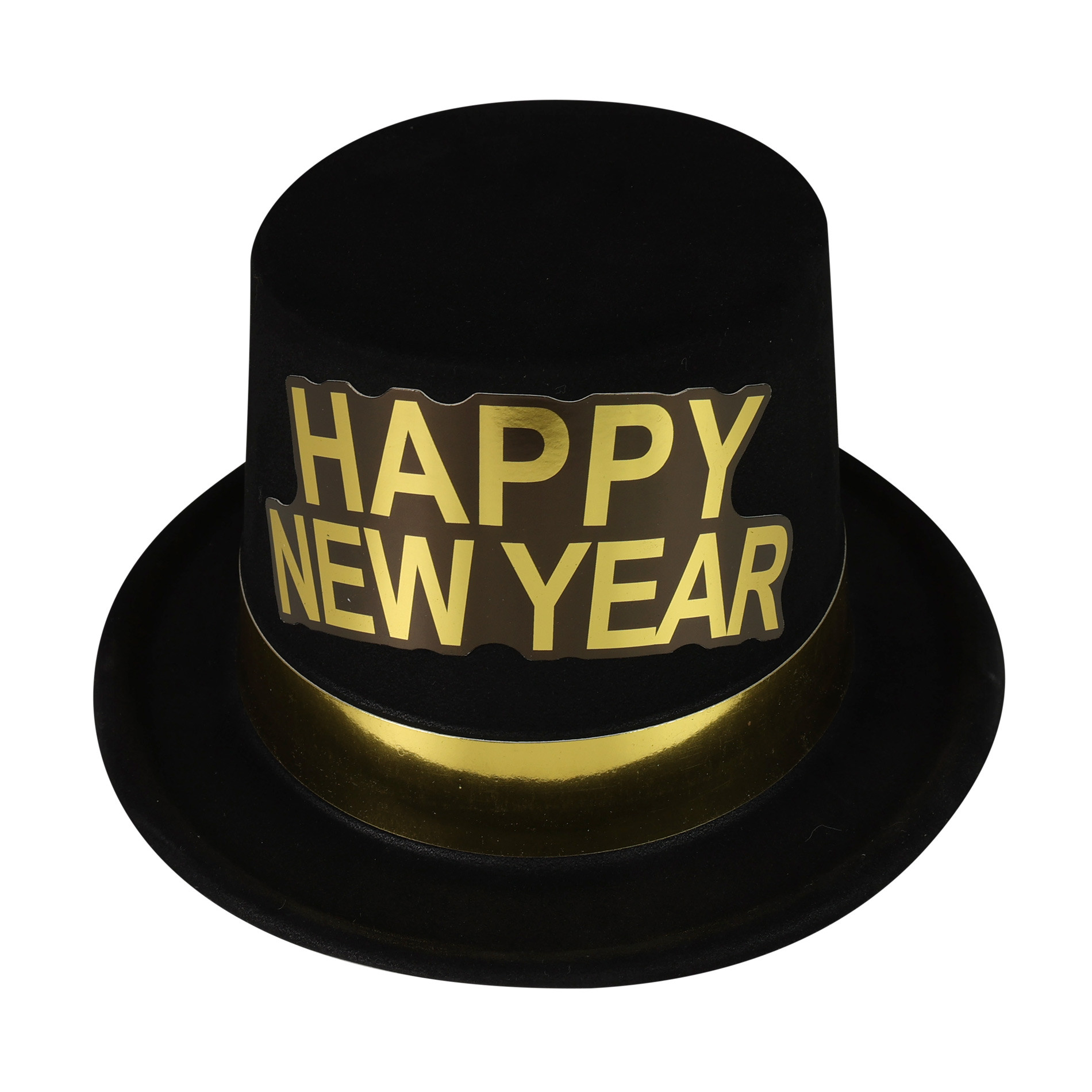 Klobúk čierny Happy New Year