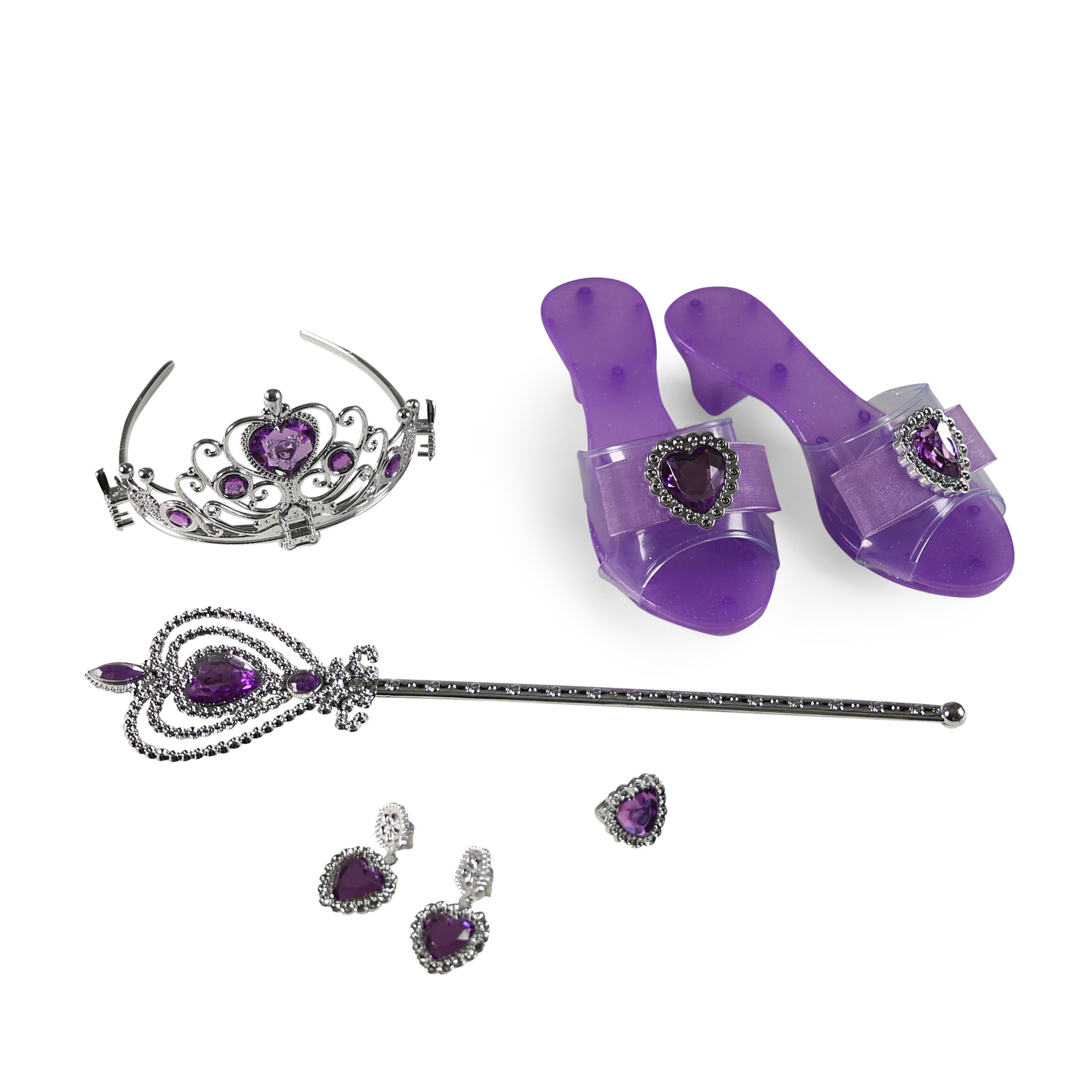 Sada princezná s príslušenstvom fialová