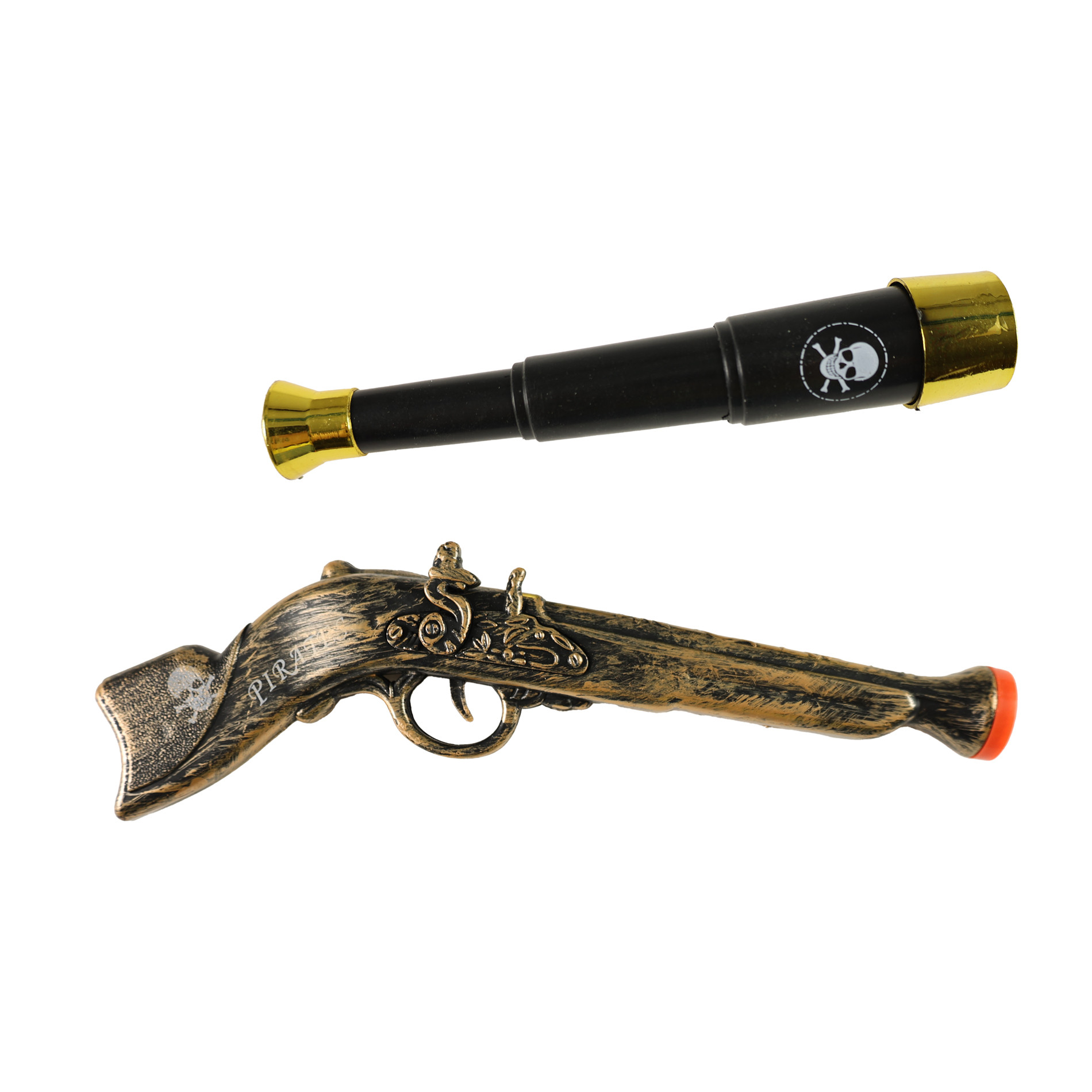 Pirátska sada pištoľ s ďalekohľadom