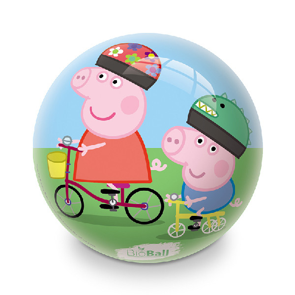 Lopta nafúknutá Prasiatko Peppa 23 cm BIO BALL