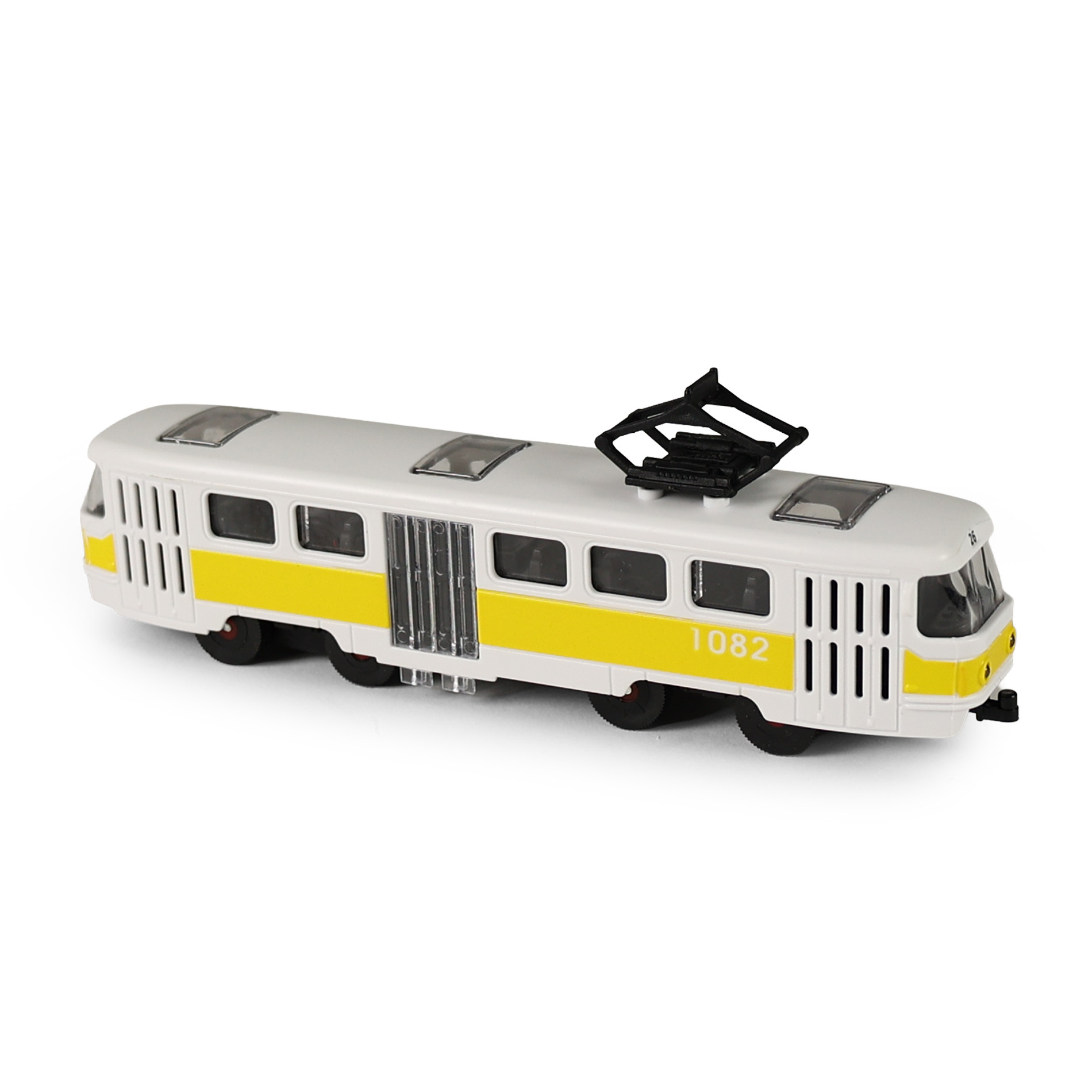 Električka MHD žltá 16 cm