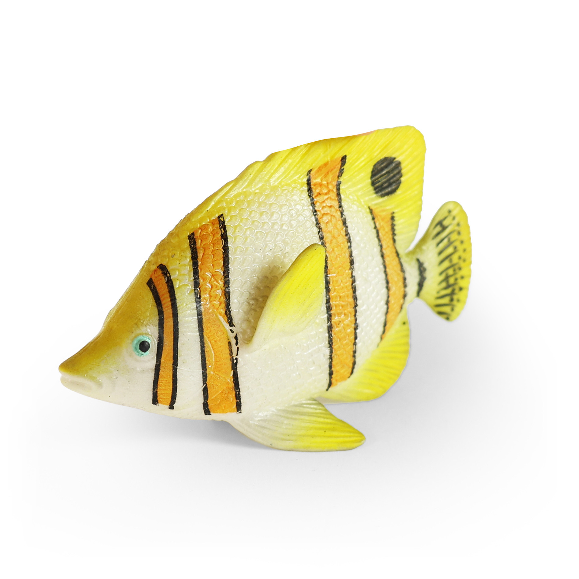 Ryba gumová žltá 10 cm