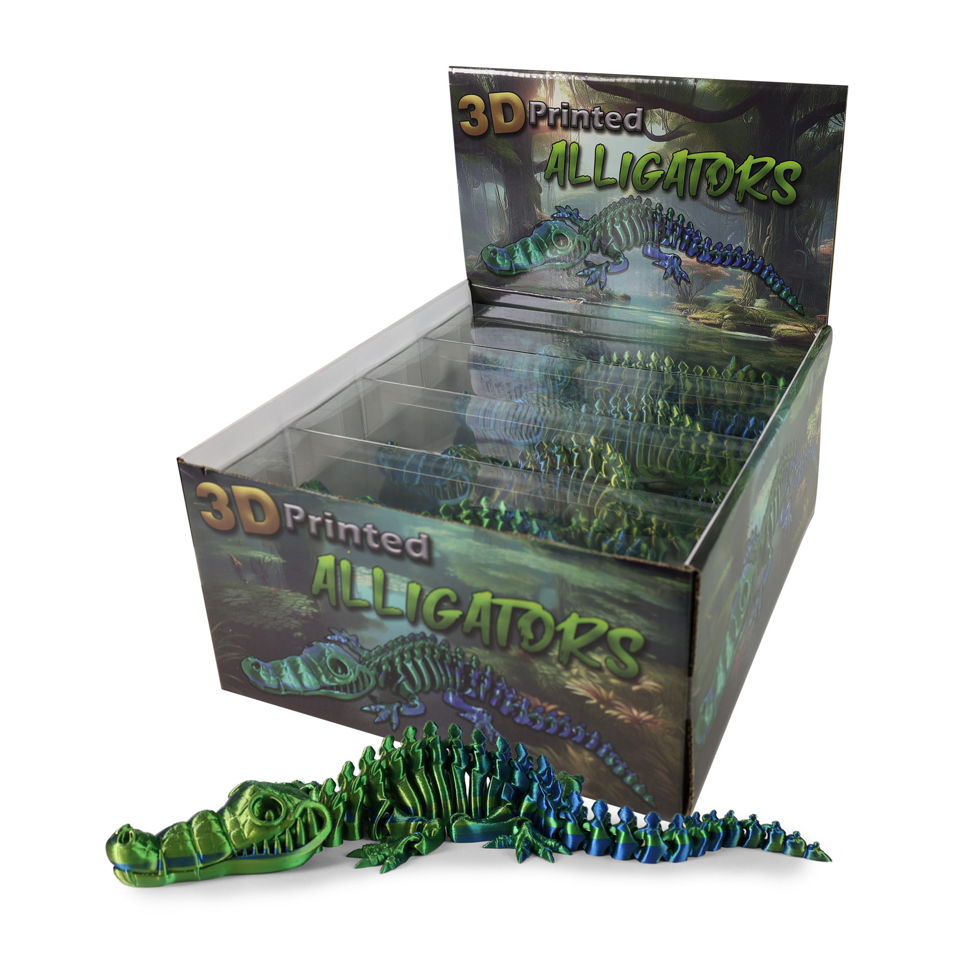 Magický krokodíl 3D