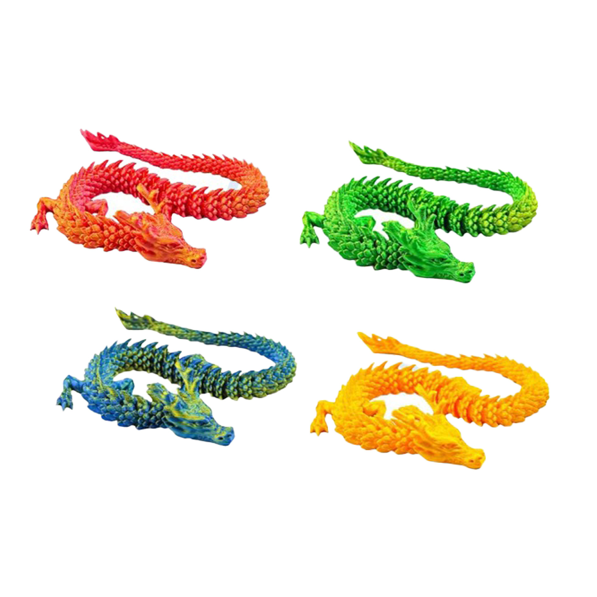 Magický čínsky drak 3D 27 cm