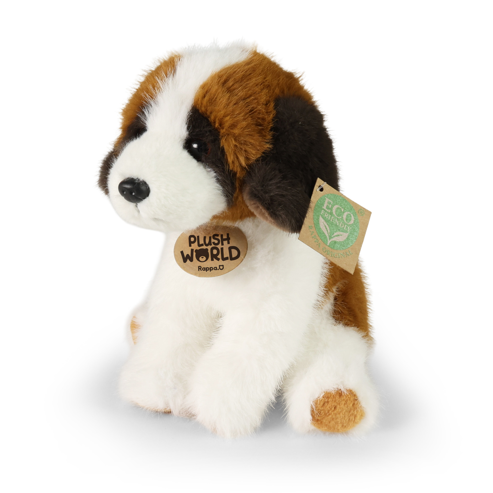 Plyšový pes bernardín 20 cm ECO-FRIENDLY PLUSH WORLD