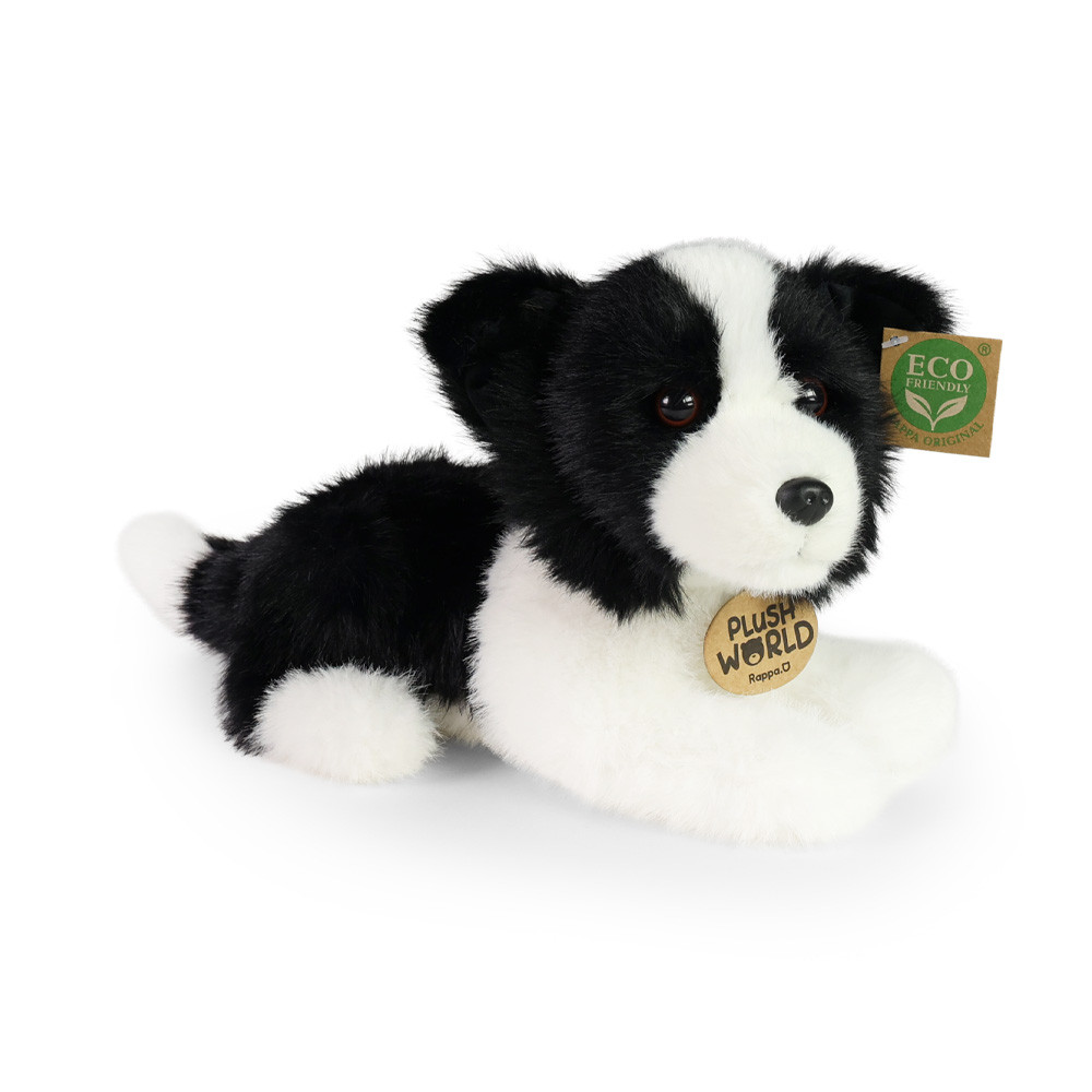 Plyšový pes border kólia ECO-FRIENDLY PLUSH WORLD