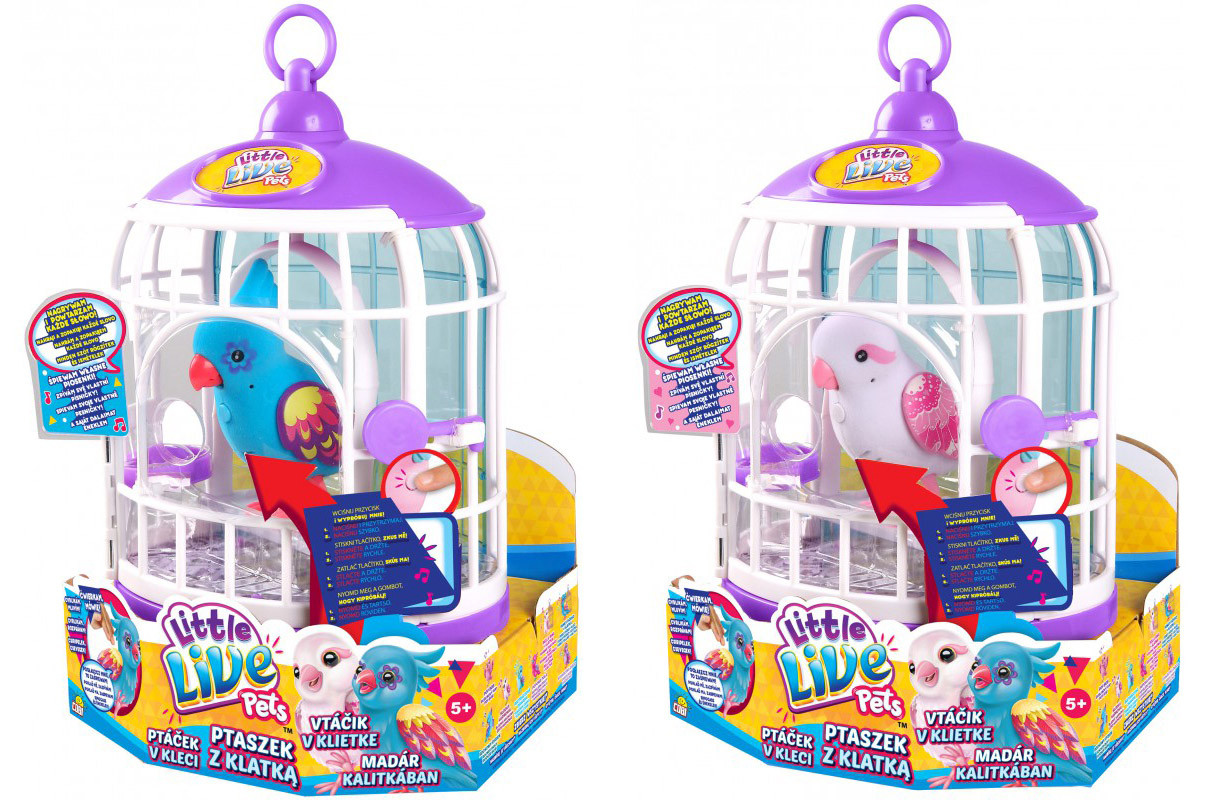 LITTLE LIVE PETS Vtáčia klietka séria 3