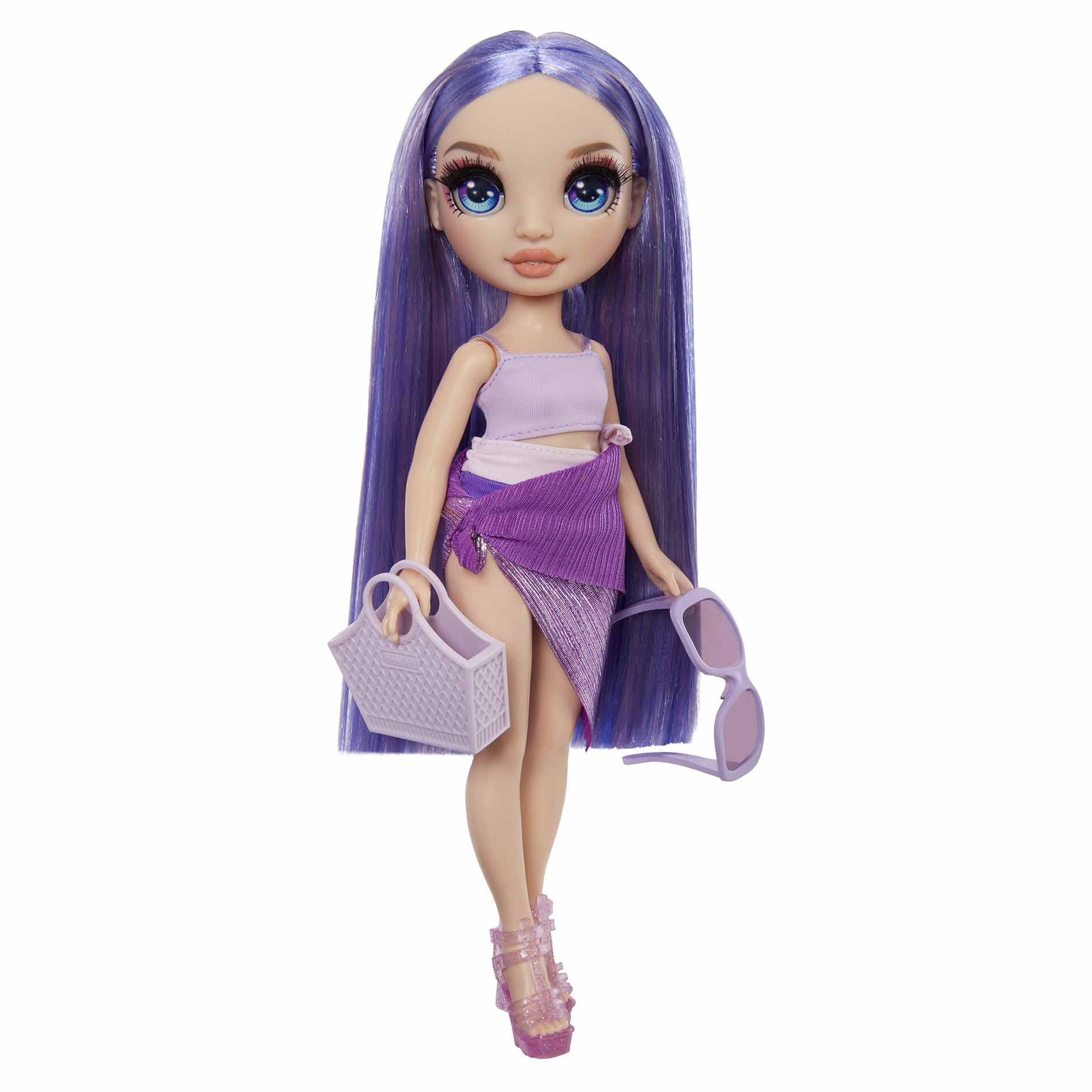 Rainbow High Fashion bábika v plavkách - Violet Willow