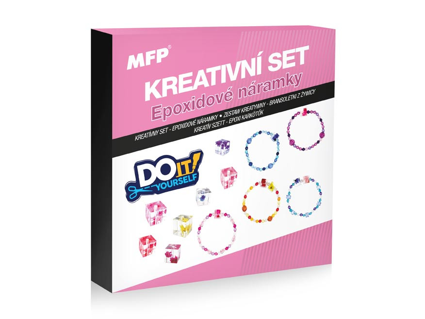 Kreatívny set - epoxidové náramky