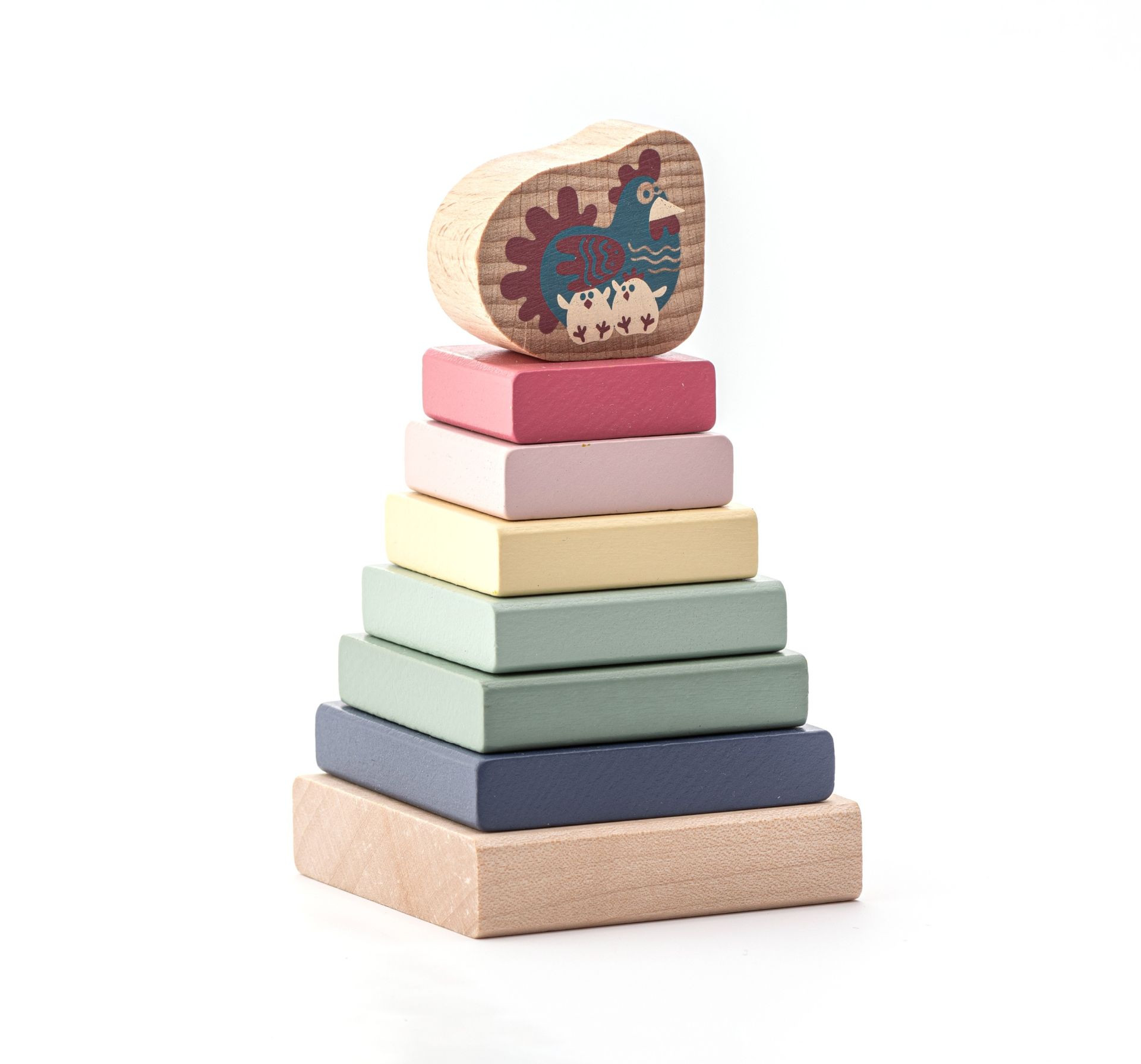CUBIKA Pastel 15894 Pyramída so sliepočkou