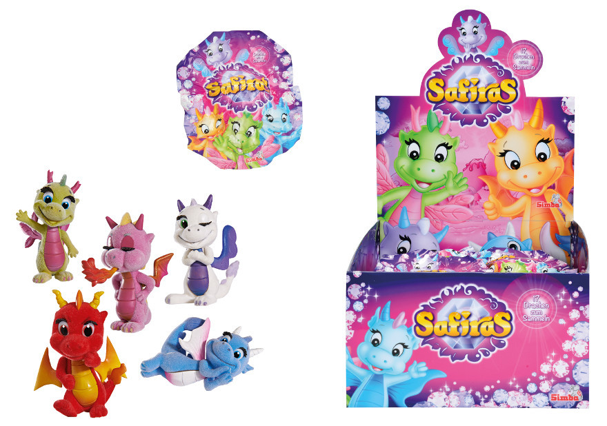 dráčik Safiras Element Dragons 17dr.