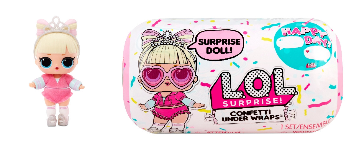 L.O.L. Surprise! Konfety valec série 2