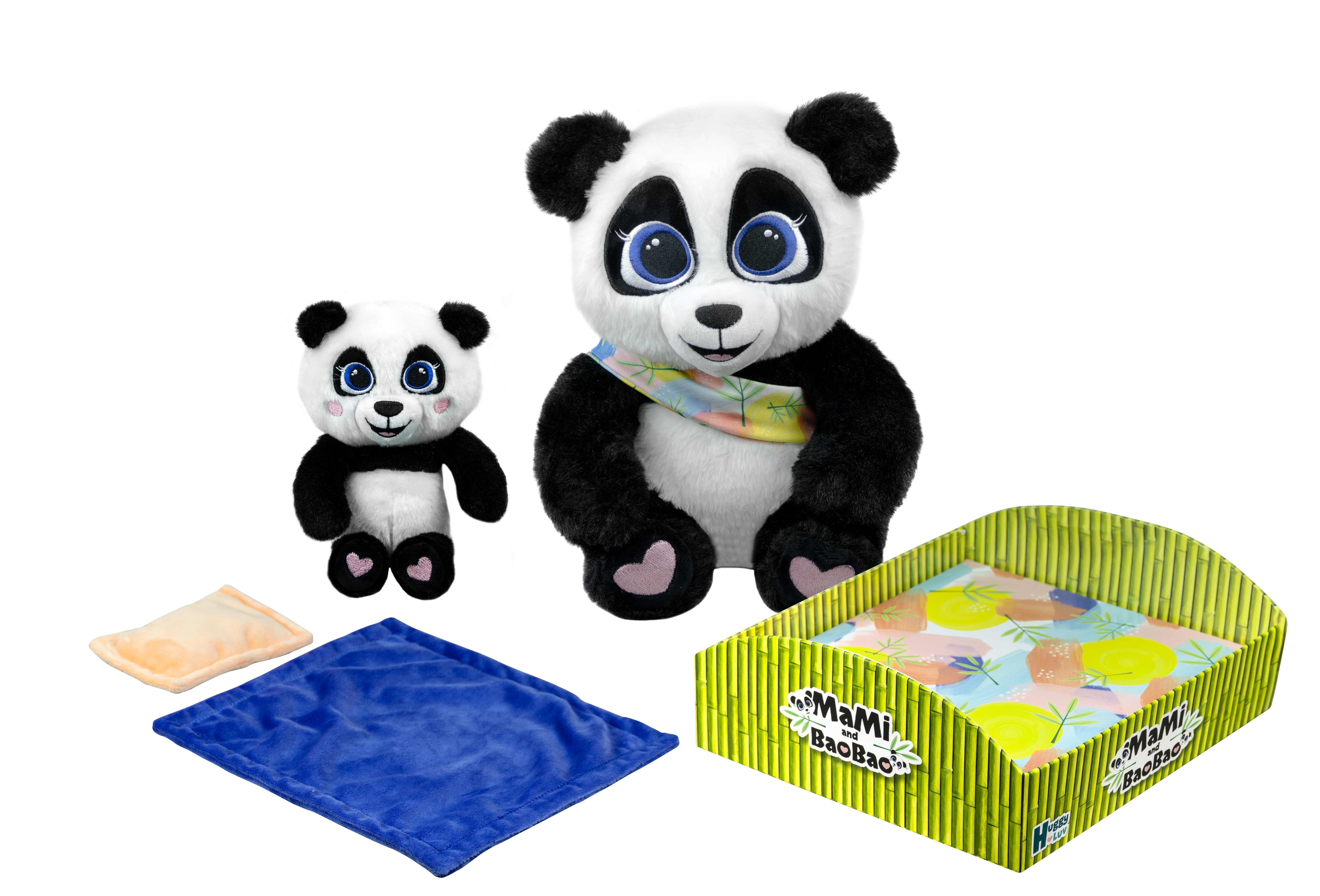 Mami & BaoBao Interaktívna Panda s bábätkom