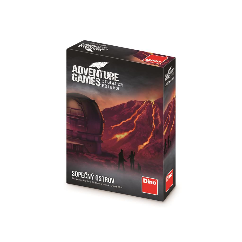 Hra párty Adventure games Sopečný ostrov