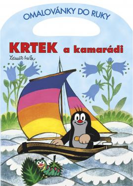 omalovánka A4 Krtko a kamaráti do ruky