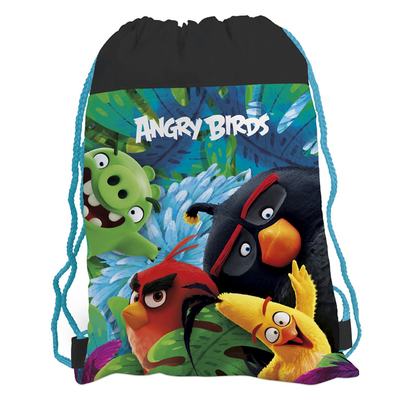 vrecúško školské Angry Birds 38x30cm