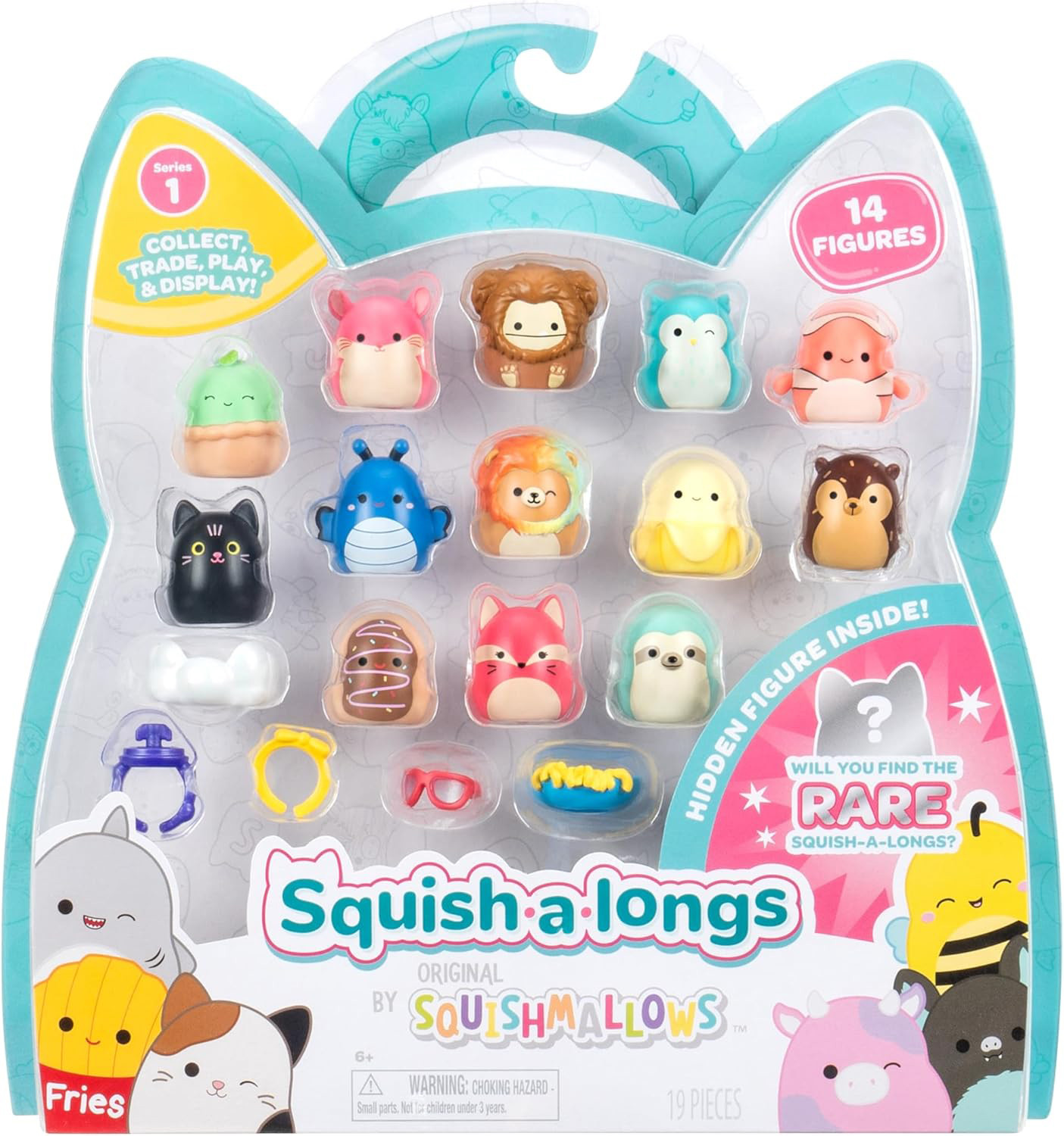 Squish a longs sada 14 figúrok W1