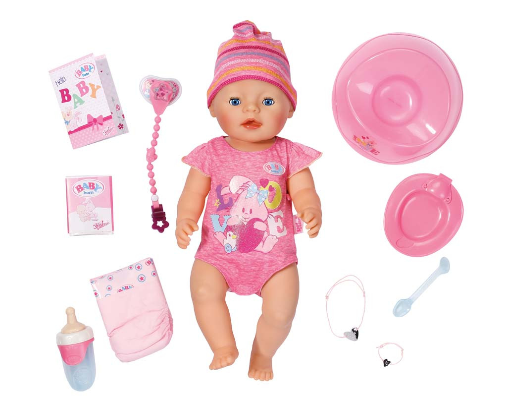 Bábika interaktívna BABY born