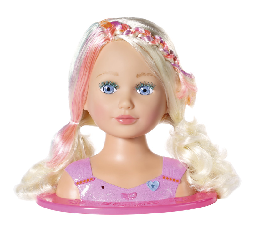 Staršie sestrička BABY born Česacia hlava s farebnými kriedami