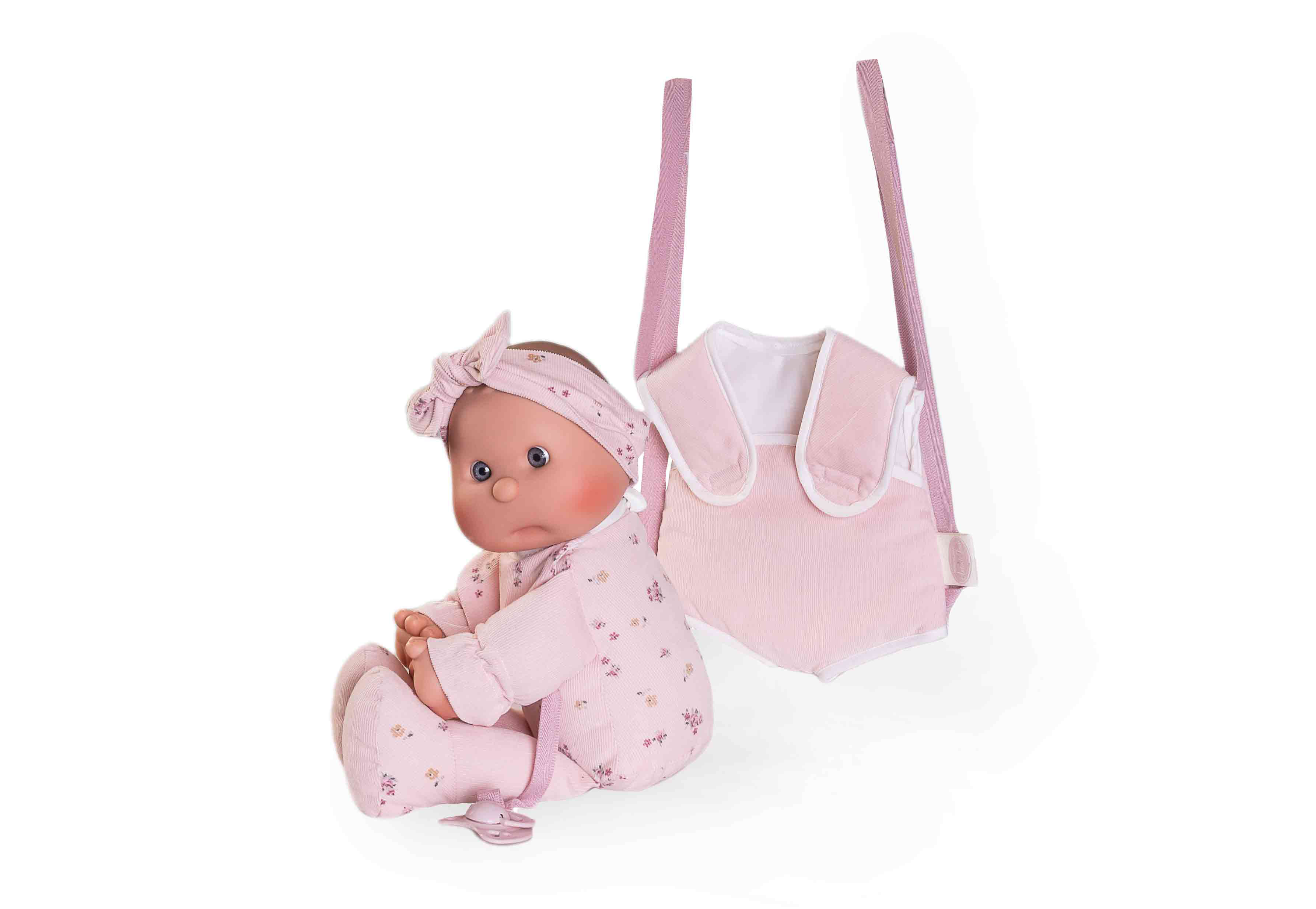 Antonio Juan - Moja prvá bábika s klokankou - bábätko s mäkkým látkovým telom - 36 cm