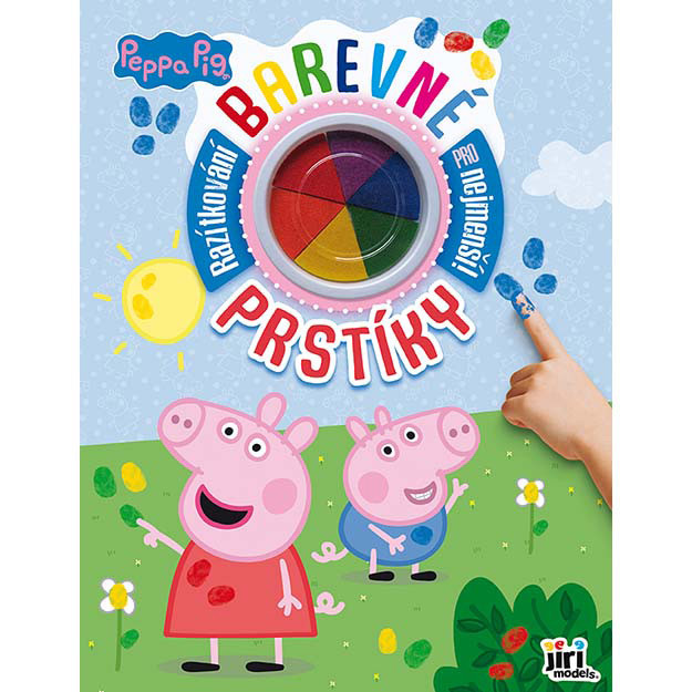 Farebné prstíky Prasiatko Peppa