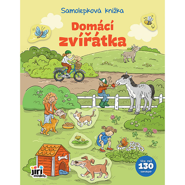 Knižka samolepková Domáce zvieratká