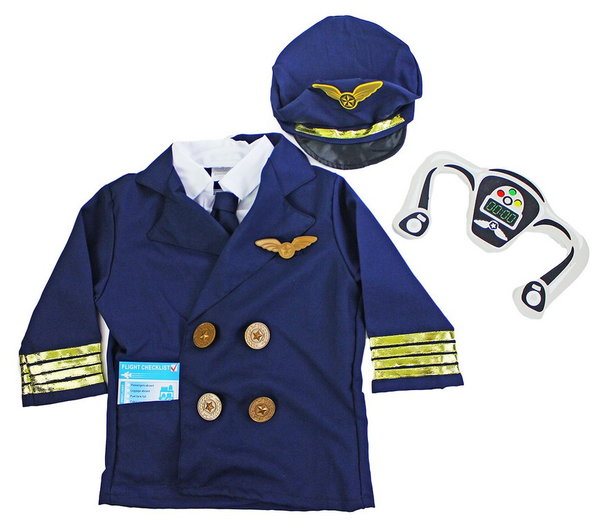 Detský kostým Pilot (S)