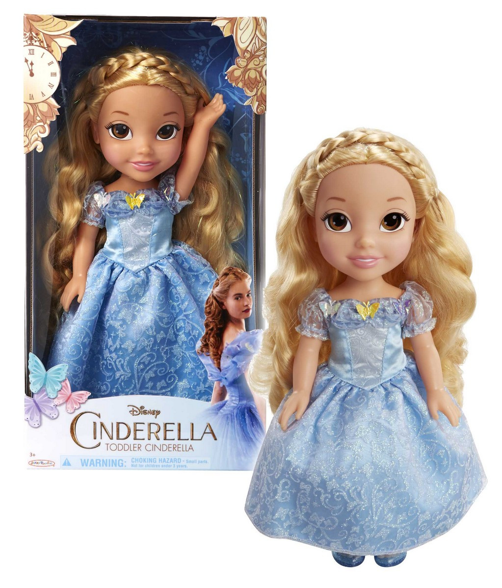 bábika Disney princezná Popoluška filmová verzia, 36 cm