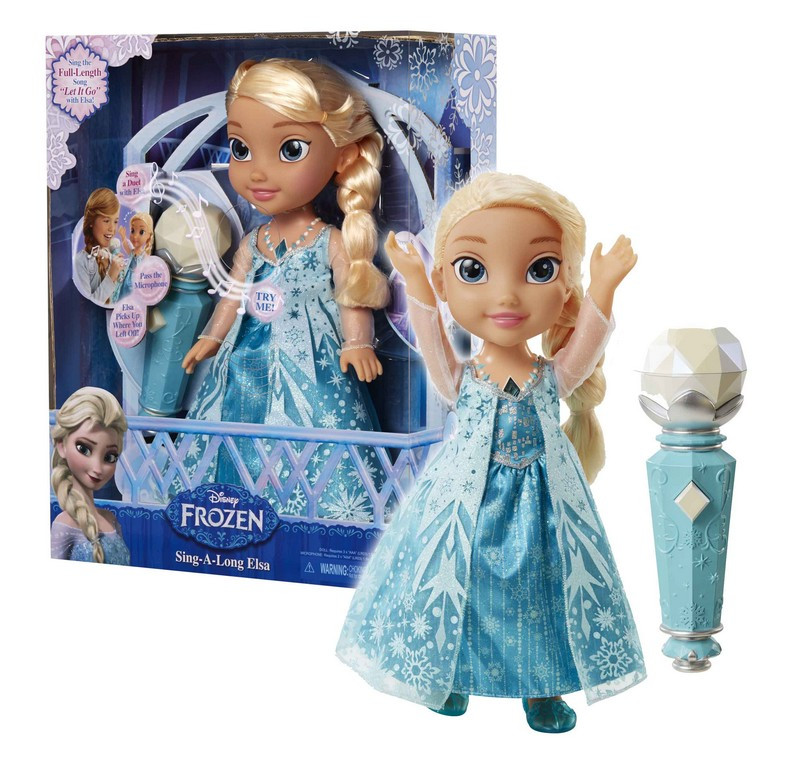 bábika spievajúca Elsa karaoke FROZEN - Ľadové kráľovstvo