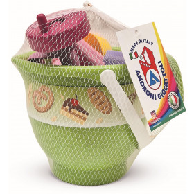 Androni Sada na piesok pečenia s ručným šľahačom