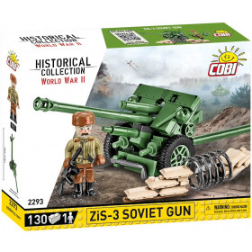 COBI 2293 World War II Ruský divízny kanón ZiS-3