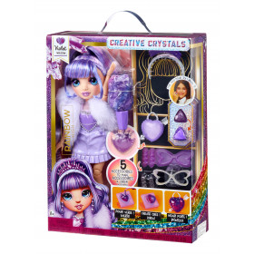 Rainbow High Creative Crystals bábika - Violet Willow