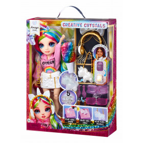 Rainbow High Creative Crystals bábika - Amaya Raine
