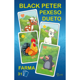 Karty Čierny Peter Farma