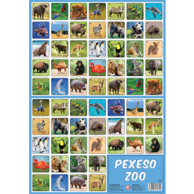 Pexeso ZOO foto zvierat