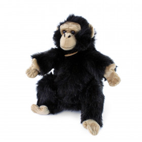 Plyšová maňuška opice 28 cm