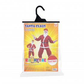 Kostým Santa Claus (bez fúzov) pre dospelých