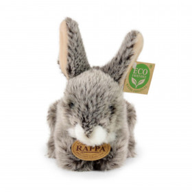 Plyšový králik tmavosivý ležiaci 17 cm ECO-FRIENDLY