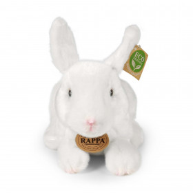Plyšový králik biely 23 cm ECO-FRIENDLY