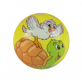 Penová skákacia loptička zvieratká 6 cm