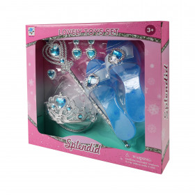 Sada princezná s črievičkami a príslušenstvom modrá