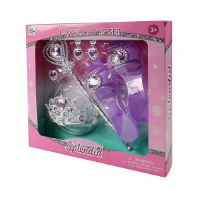 Sada princezná s príslušenstvom fialová