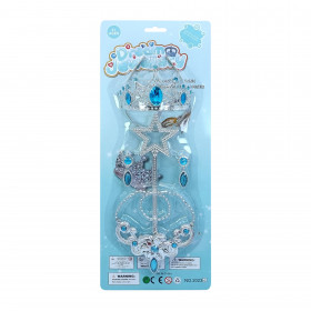 Sada princezná modrá s príslušenstvom