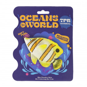 Ryba gumová žltá 10 cm