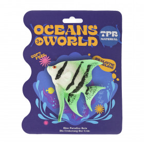 Ryba gumová zelená 10 cm