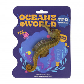 Morský koník gumový 12 cm