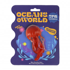 Medúza gumová 10 cm