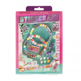 Kreatívny náramok so samolepkami