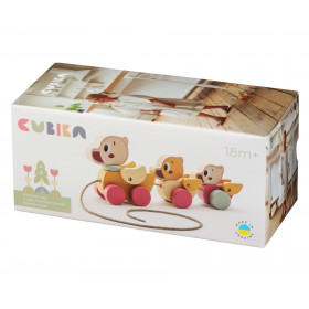 CUBIKA Pastel 15979 Ťahacie kačičky drevené