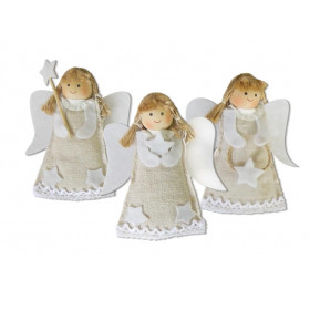 kreatívny set - anjelik 3ks PVC škatuľka
